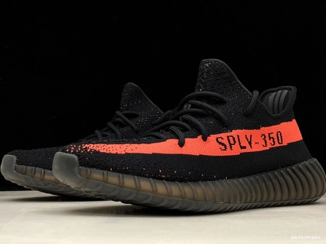 Adidas 350 V2 Red BY9612 Yeezy Black Boost Core 0726